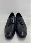 Nordstrom Men's Black Leather Plain Toe Derby Dress Shoes Size 8 — photo 1