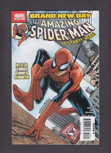 Amazing Spider-Man #546 Marvel Comics 2008 1st appearance of Mister Negative