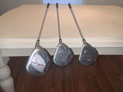 Ladies Wilson Hope Set Driver 3 & 5 Wood Women Golf Pink Graphite
