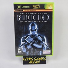 The Chronicles of Riddick: Escape from Butcher Bay (Original Xbox) Case & Disc
