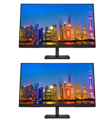 HP Series 3 Pro 27-inch 327ph Full HD 100Hz LCD IPS Monitor, 2-Pack Bundle