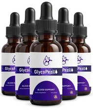 (5 Pack) Glycopezil Blood Support Drops Glyco Pezil Vitamin Supplement