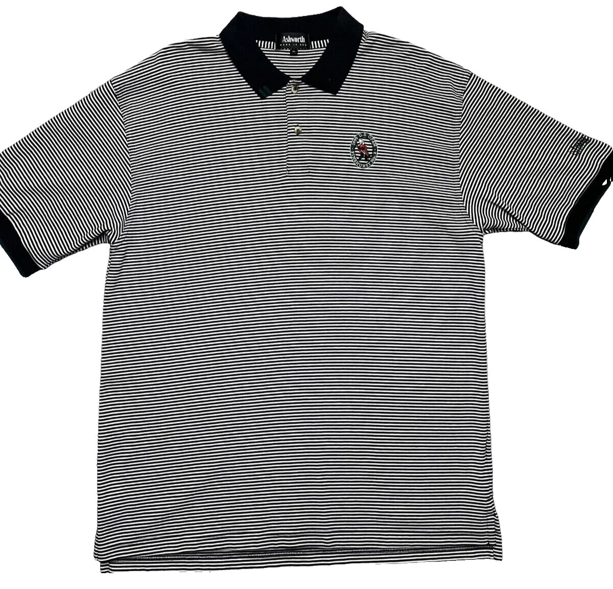 Ashworth camisas negras para hombres