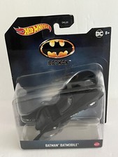 1989 BATMAN BATMOBILE - Mattel Hot Wheels 1:50 Scale NEW WAVE 3 MICHAEL KEATON