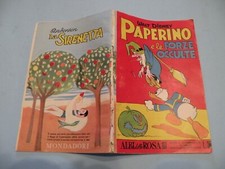 TOPOLINO ALBI DELLA ROSA N.172 MONDADORI 1958 ORIGINALE MOLTO BUONO