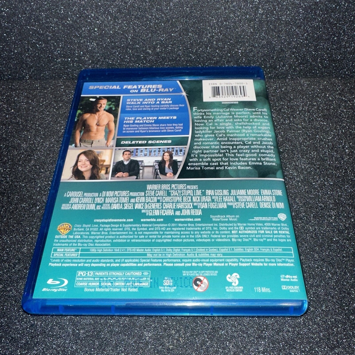 Crazy Stupid Love. (Blu-ray, DVD, 2011) 883929192694| eBay