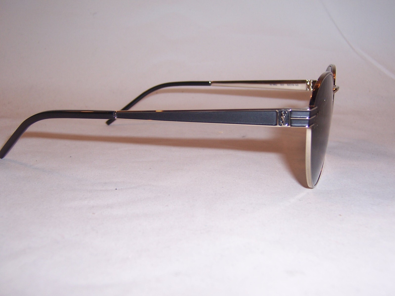 NUOVI OCCHIALI DA SOLE SAINT LAURENT SL M62 003 ORO GRIGIO 52MM AUTENTICI 62