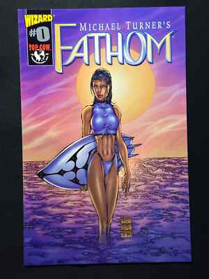 Fathom #0 1998 Wizard Edition Cover Top Cow Comics Michael Turner
