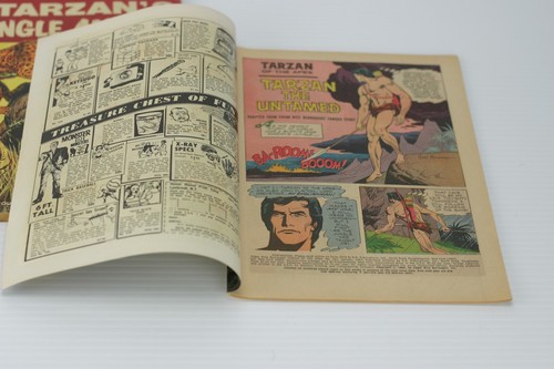 2 Vintage Tarzan Comic Books Dell Gold Key #6 1957, #163 1967 - Picture 6 of 8