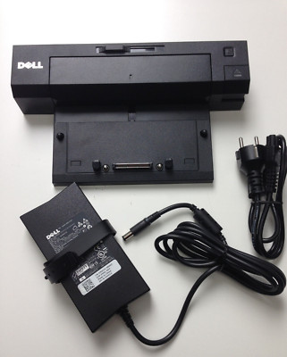 Dell E-Port Plus PR02X Docking Station F310C A03 SET m. Netzteil u. Kabel