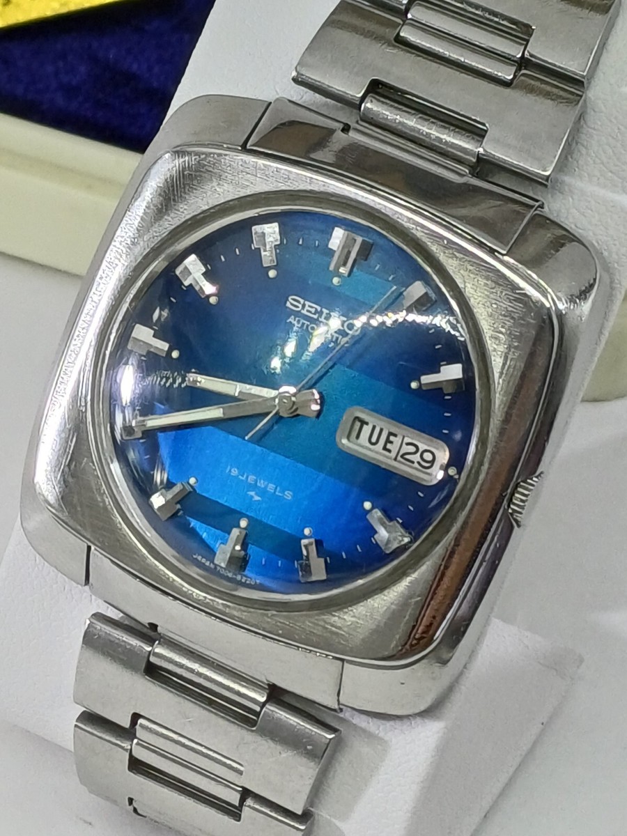 【電池交換済み】SEIKO DATE レトロ vintage 1975年 電池交換済み】SEIKO DATE レトロ vintage 1975年