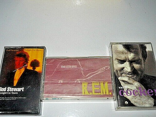 14Cassettes Box-Rod Stewart,Joe Cocker,Roxette,Adam & The Ants,Pat Benatar,R.E.M - Picture 2 of 12