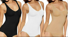 Ladies Seamless Tummy Control Vest Body Shaper Slimming Shapewear Top S-3XL UK
