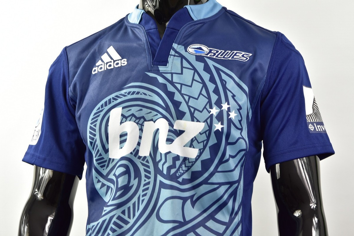 NZ SuperRugby オークランドBLUES Adidas ナイロントップ NZ SuperRugby オークランドBLUES Adidas ナイロントップ