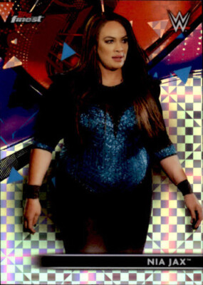 2021 Topps Finest WWE X-Fractor Nia Jax #26
