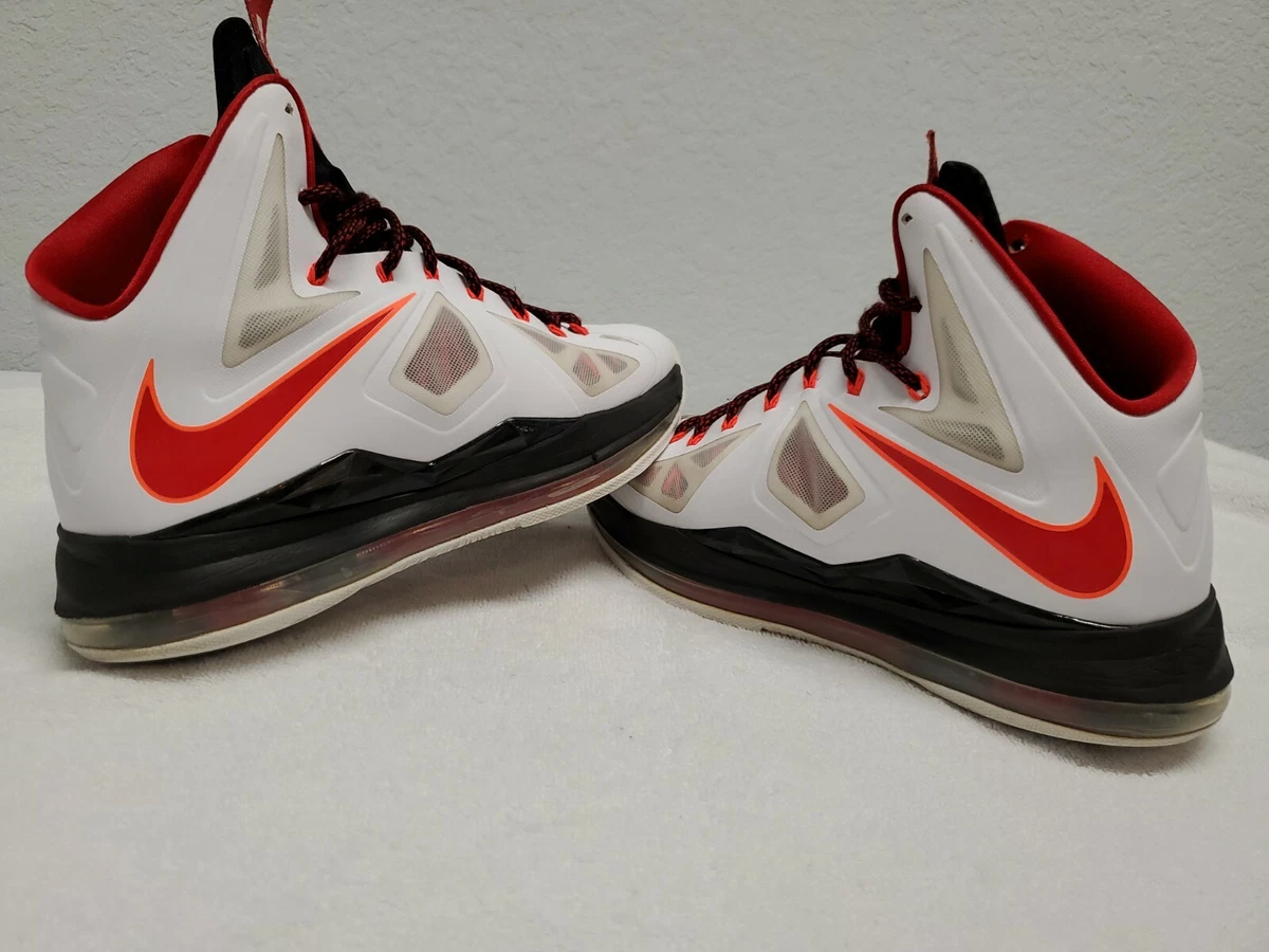Red lebron 10 clearance