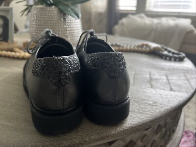 Escarpins GEOX Respira - Pointure 38 - Cuir Noir Et Gris - Occasion Comme Neuves