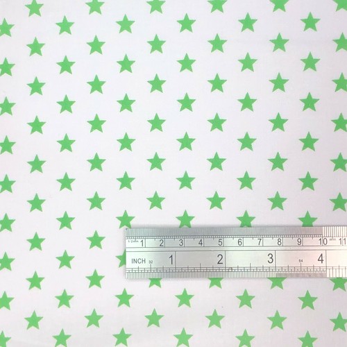Tela artesanal para niños 100 % algodón mini estrella con estampado parpadeo | 140 cm de ancho | Primera calidad - Imagen 45 de 53