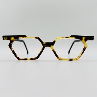 Axel S. Eyeglasses For Women Square Brown Black Crazy Extravagant Mod. M 144 NEU