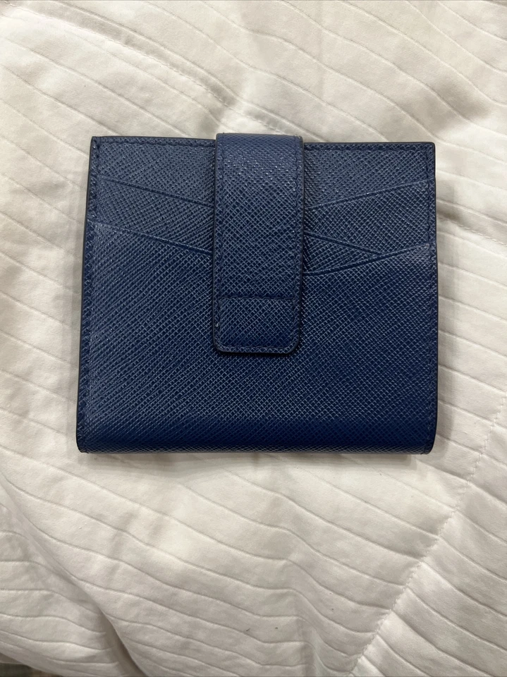 Prada Mens Saffiano Leather Strap Cardholder - Image 3 of 3