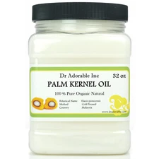 Premium Palm Kernel Oil Pure Organic Cold Pressed Best Health 2 oz up to 7 LB