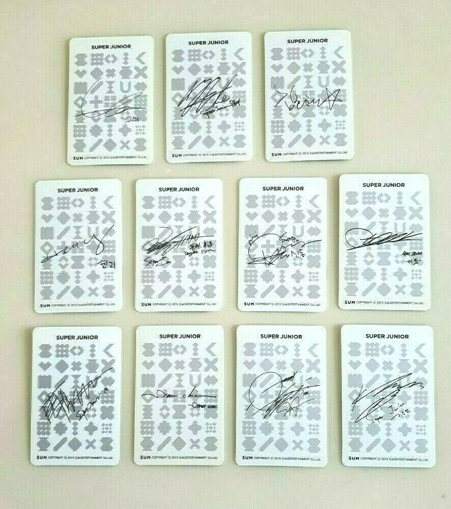 Super Junior 2015 SMTOWN COEX Artium OFFICIAL FORTUNE COOKIE