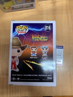 Funko Pop! Movie: Back to The Future-Marty McFly with Glasses