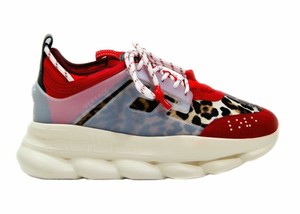 versace leopard sneakers