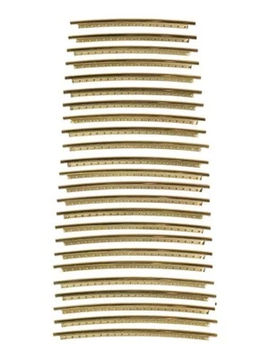 Hosco HFPB-J1-P24 GOLD Bunddraht fretwire 2,9x1,4 Jumbo 24 Stangen mit undercut