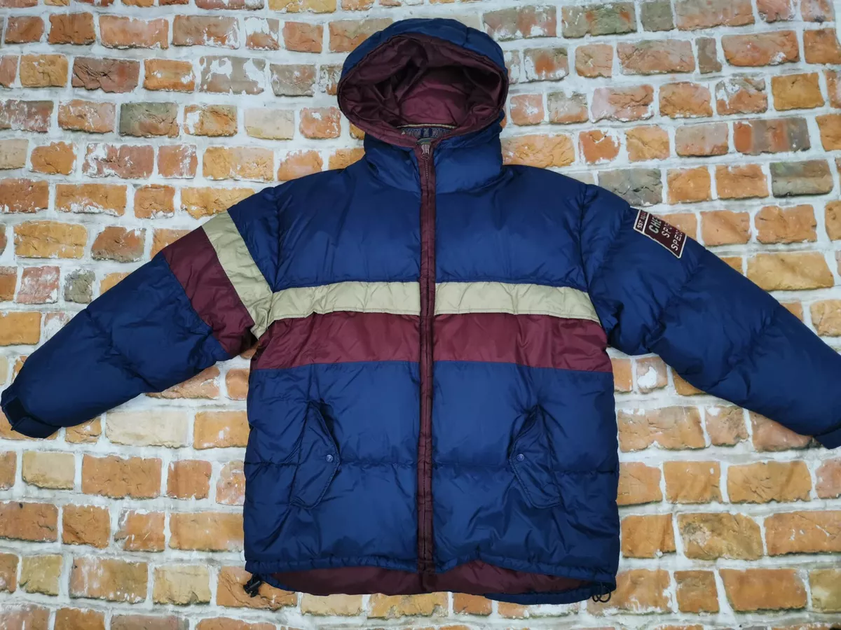 Chevignon Vintage Doudoune Hiver 557 Squadron Sp cial Force Taille M Pointe Top