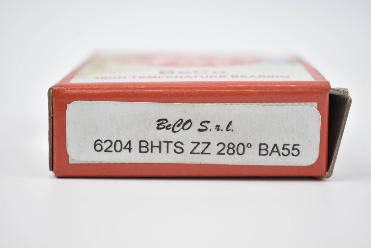Cuscinetto A Sfere BeCo 6204 BHTS ZZ 280° BA55 – Alta Temperatura, Usato Ma Buono