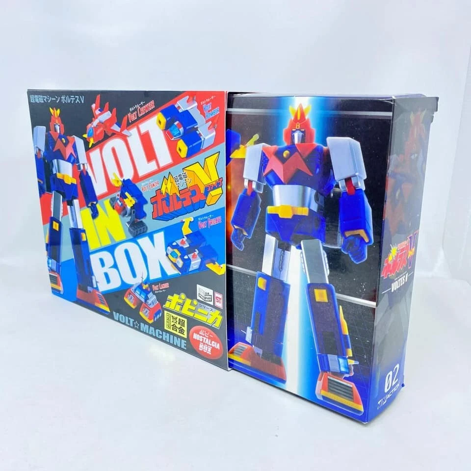 Custom Godaikin Popy Box Sleeve,Window, Handle & Decals set Mini Action Voltes V - Image 3 of 4