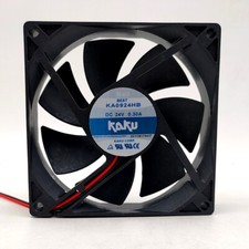 1 PCS KAKU Fan KA0924HB DC24V 0.30A 9225 9cm 2 WIRE cooling fan