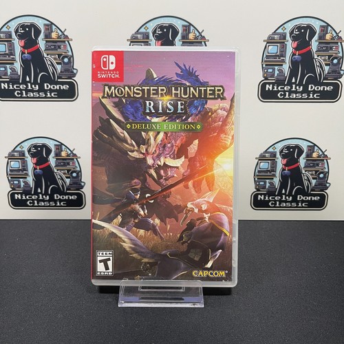 Monster Hunter Rise Deluxe Edition (Nintendo Switch, 2021) - Missing Manual