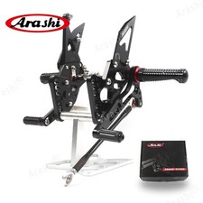 Arashi Repose-pieds réglable pour Suzuki GSXR1000 2005 2006 GSX-R 1000 K5 K6