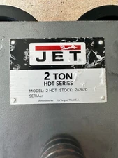 Jet HDT Series Manual Trolley, 2-Ton, Gray