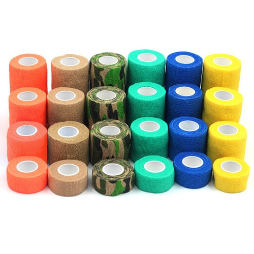 Sport Self-Adhesive Elastic Bandage Wrap Tape Care First Aid Medical Gauze Tape - Picture 5 of 13