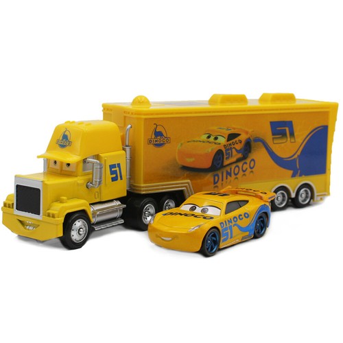 Cars Lightning McQueen Disney 1:55 Hauler Mack Truck & Car Model Toys Toys Gift - Picture 22 of 247