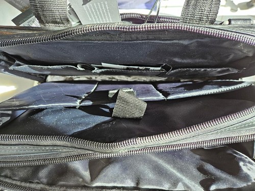 Kenneth Cole Reaction Leather Laptop Handheld & Shoulder Bag , Brand New w Tags - Picture 14 of 16