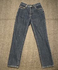 Vintage Guess Women Size 30x30 Green Triangle Tag High Waist Classic Jeans