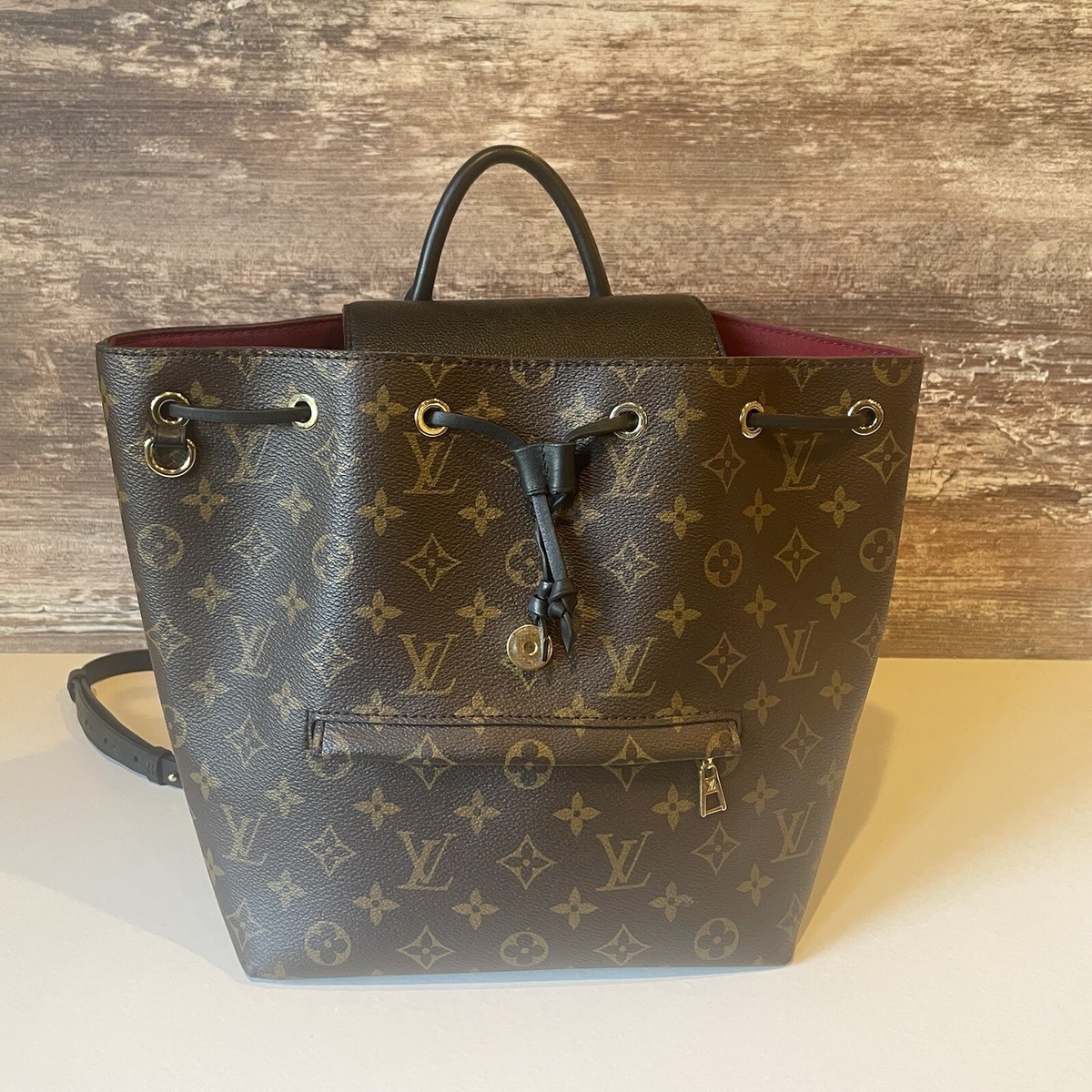 LOUIS VUITTON Montsouris PM Backpack M45515 Monogram Canvas 