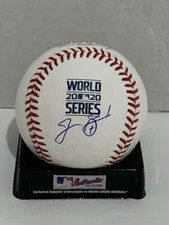 JOSH BARD SIGNED 2020 WORLD SERIES BASEBALL LOS ANGELES DODGERS CHAMPS JSA COA