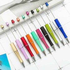 10 Pcs Beadable Pens, Plastic Pens, For Chunky Bubblegum Beads, Pen Blank
