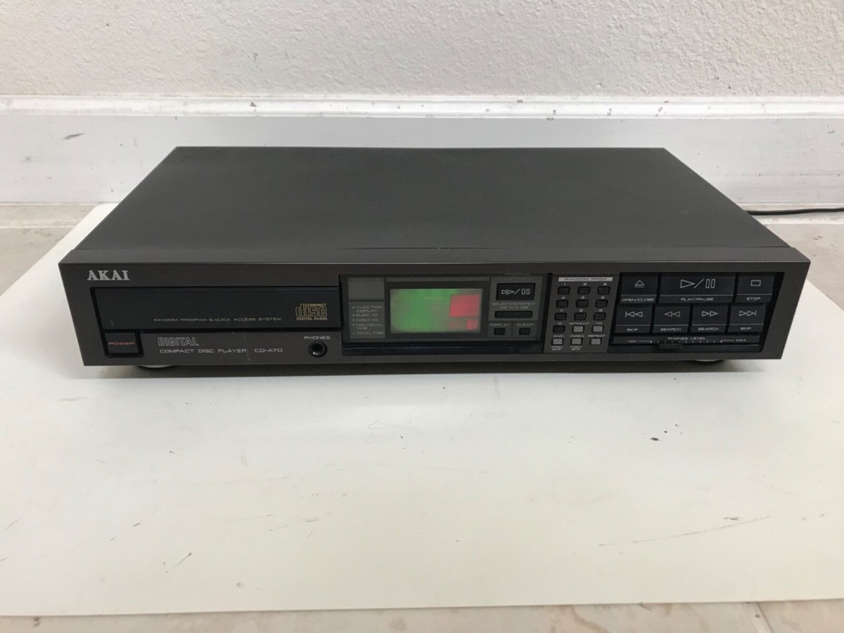 Akai CD-A70 - CD Player (Rare but broken/for parts) | eBay