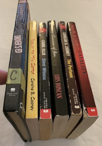 YA Thriller / Horror 6 Book Lot - Caroline B. Cooney, Lois Duncan, Carol Ellis - Picture 3 of 9
