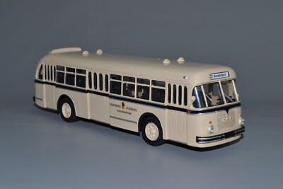 RARE! Man MKH-2 Stadtbus Augsburg 1952 Bus Vector Models Hand Made 1/43