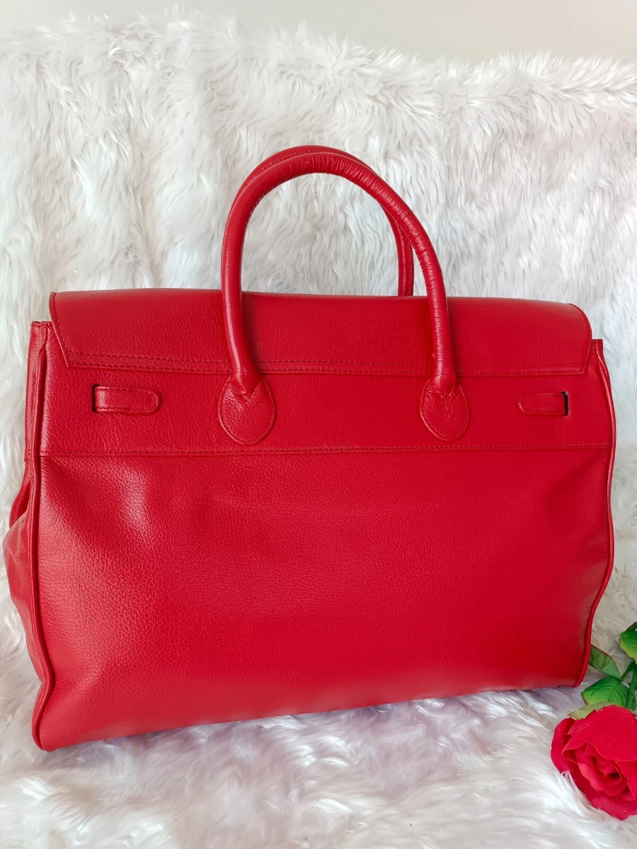 Red luxury deals bag