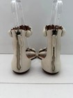 ALAIA IVORY LEATHER LA BOMBE STUDDED FLAT SANDALS SIZE 37.5 (7.5) $1,390 — photo 9