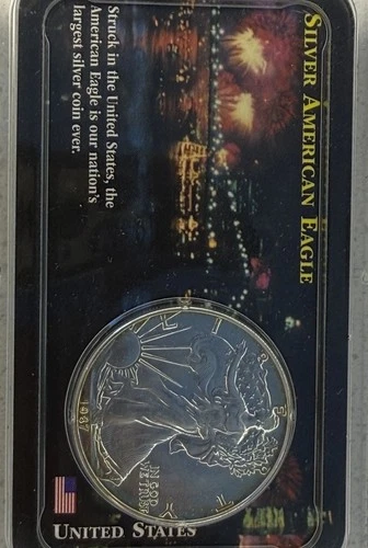 1987  American Eagle 1 oz Silver Coin Brilliant Uncirculated