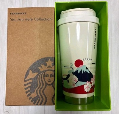  Starbucks Japan You Are Here Collection Stainless Steel Tumbler 16oz Mt. Fuji S